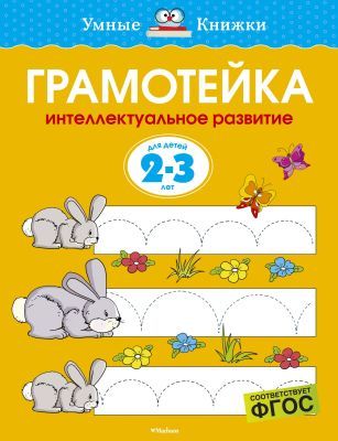 Грамотейка. Интеллектуальное развитие детей 2-3 лет (мягк.обл.)
